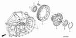 41100RAS000 - Transmission - Manual: DIFFERENTIAL for Honda Image