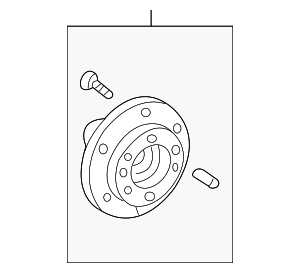 4350235160 - : Wheel Hub (Left, Right, Front) for Toyota Image