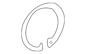 9052199114 - Brakes: Wheel Bearing Snap Ring (Left, Right, Front) for Toyota: 4Runner, Sequoia, Tacoma, Tundra Image