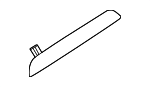 51215A68ED9 - Body: Interior Door Handle Trim for Mini Image