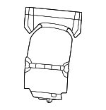 68564635AA - Body: Vent Chamber for Ram: 1500 Image