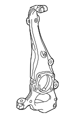 2543507901 - : Knuckle for Mercedes-Benz Image