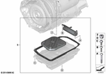 24007855281 - Automatic Transmission: Repair Kit for Oil Reservoir for BMW Image