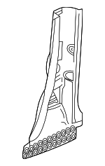 84378223 - Body: Center Pillar Reinforced for Buick: Enclave Image