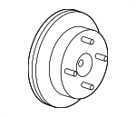 2M5Z2C026AA - Brakes: Rotor for FORD Image
