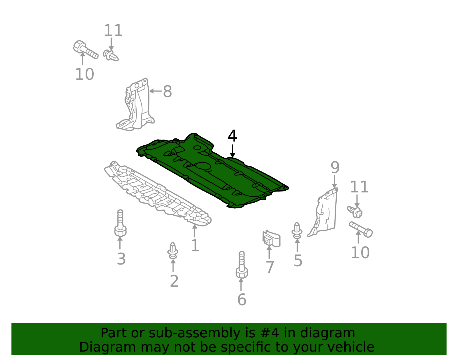 ガマページ BBM4-56-110C - Under Cover - 2010-2013 Mazda 3 | Mazda Swag