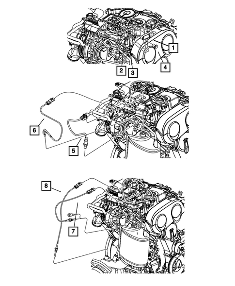 Sensors for 2008 Jeep Compass #5