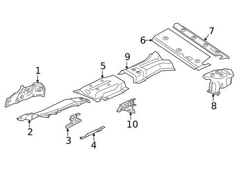 Heat Shields for 2025 BMW X5 #0