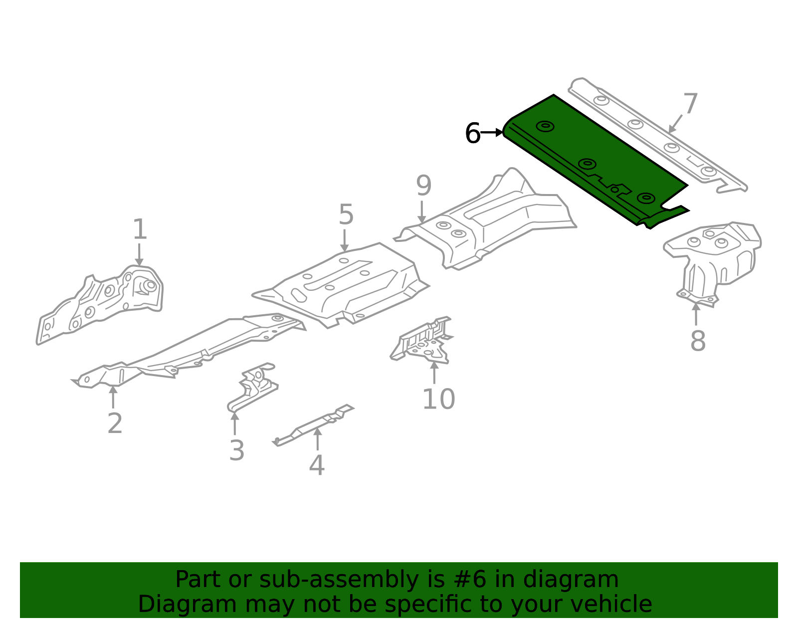 51487424934 - 2019-2026 BMW Muffler Shield (51-48-7-424-934) | BMW of ...