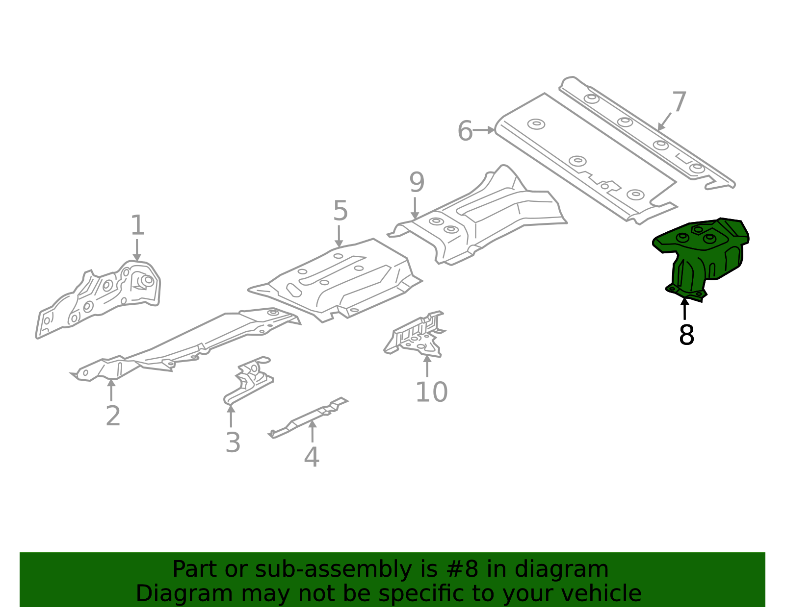 51-48-7-424-937 - Heat Shield Bracket 2019-2025 BMW | BMW Auto Parts ...
