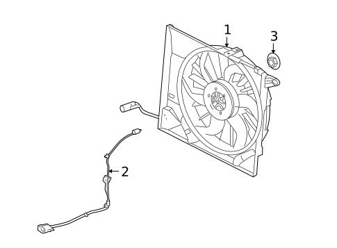 Cooling Fan for 2005 Jaguar S-Type #0