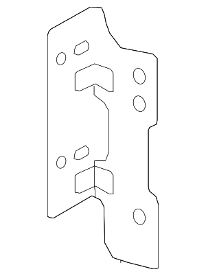 96176A9300 - Body: Radio Bracket for Kia: Sedona Image