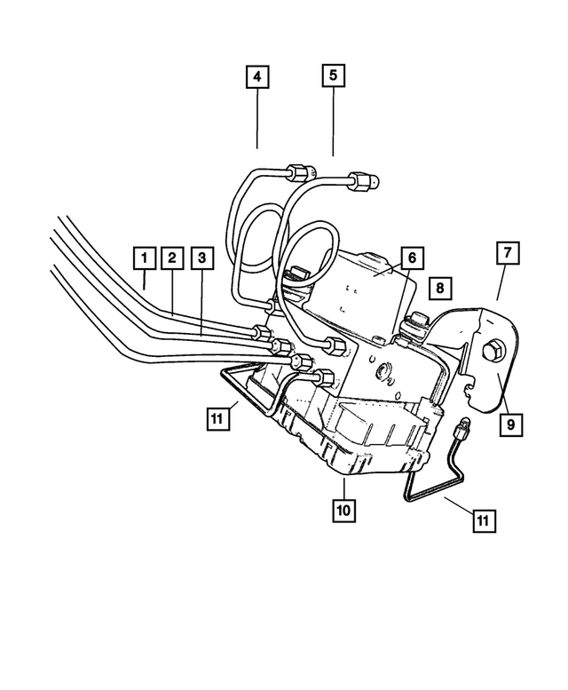 6102150AA - Service Brakes: Tapping Screw for Mopar Image