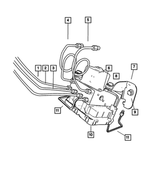 5066868AA - Service Brakes: Brake Tube for Dodge: Neon Image