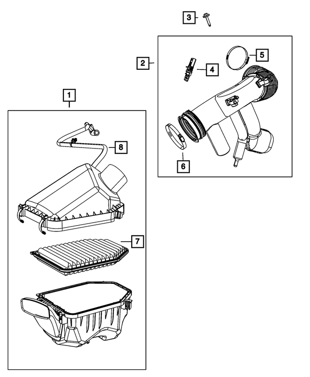 6510268AA - Fuel: Clamp for Mopar Image