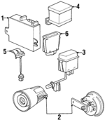 65758357417 - : Indicator Switch for BMW: 325i, 325is, 840Ci, 850Ci, 850CSi, 850i, Z3 Image