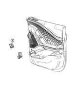 68707385AB - : Power Window Switch for Dodge: Charger Daytona | Jeep: Cherokee, Grand Cherokee, Grand Cherokee L, Wagoneer Image