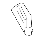 C2P19766AMS - : Seat Belt Guide for Jaguar: XK, XKR, XKR-S Image