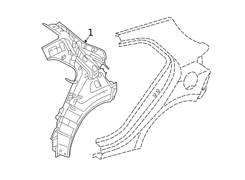 Inner Structure for 2019 Kia Rio #1