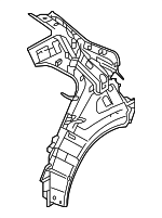 71601H9000 - Body: Inner Quarter Panel for Kia: Rio Image