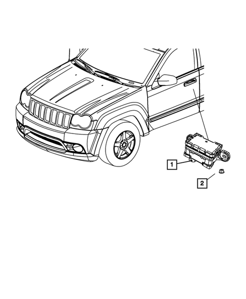 Sensors for 2008 Jeep Commander #3
