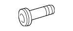 19846629 - Body: License Bracket Screw for Mercedes-Benz Image