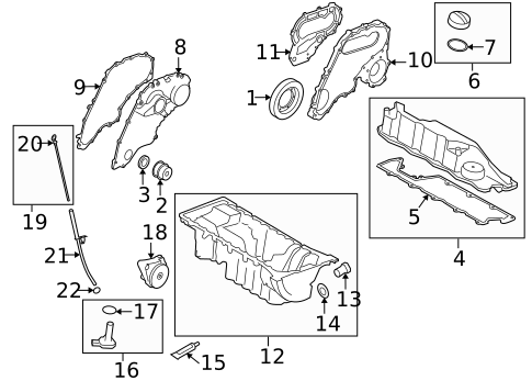 Gaskets & Sealing Systems for 2010 Volvo V70 #0
