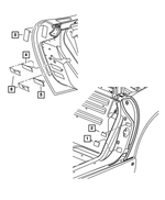 4708022 - Labels All Vehicle Locations: Warning Bar Label for Dodge: Viper Image image