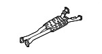 28650B1160 - Exhaust: Center Muffler for Genesis: G80 Image