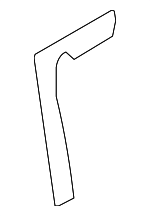 87643CD000 - Body: Seat Back Reinforcement Plate for Nissan Image