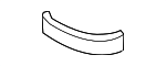 87397CD010 - Body: Seat Switch Finisher for Nissan Image