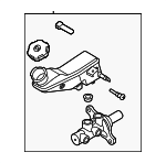 58510K0250 - Body: Master Cylinder for Kia: Soul Image