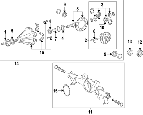 Propeller Shaft for 2023 Lexus LX600 #0