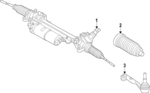 45047YY010 - Steering: Outer Tie Rod for Toyota: Tundra Image