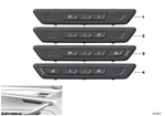 61316826747 - Vehicle Electrical System: Operating Facility Seat Functions Left for BMW Image