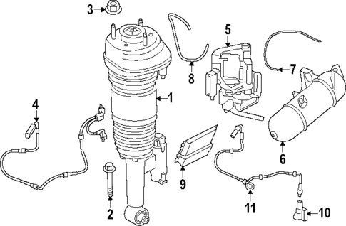 Struts & Components for 2024 BMW i7 #0