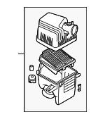 1370078K00 - : Air Cleaner Assembly for Suzuki Image