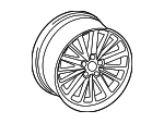 8F0601025B - Suspension: Wheel, Alloy for Audi: A5, A5 Quattro, S5 Image