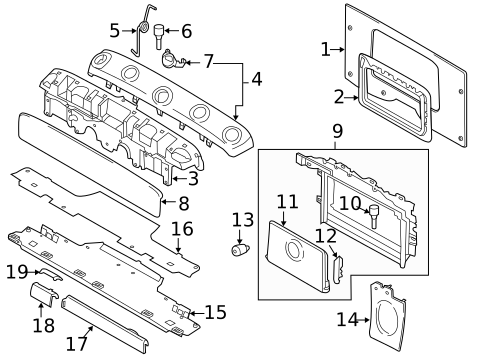 Interior Trim - Rear Body for 2013 Mini Cooper #2