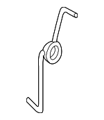 51472759605 - Body: Upper Trim Panel Spring for Mini Image