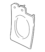 51472759122 - Body: Speaker Grille for Mini Image