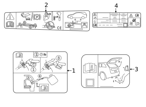Labels for 2016 Ford Escape #0