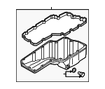 6L103598R - Engine: Lower Oil Pan for Audi Image