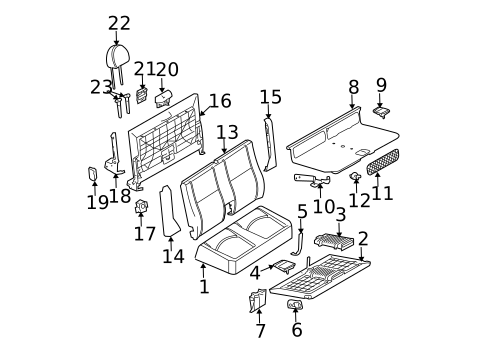 Third Row Seats for 2016 Mercedes-Benz E63 AMG S #1