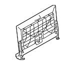 21168009028J40 - : Seat Back Panel for Mercedes-Benz Image