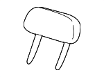 3L2Z78611A08FAB - Body: Headrest for FORD Image