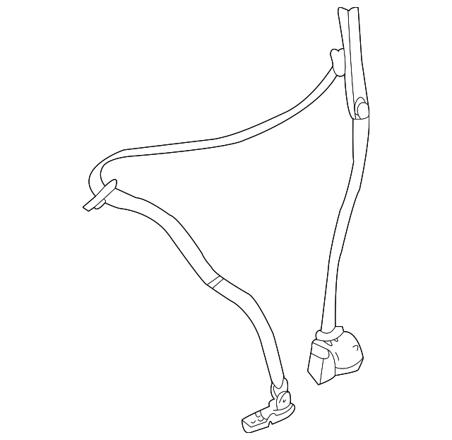 Seat Belt Assembly - BMW (72118258988)