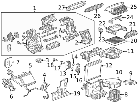 Temperature Controls & Related Components for 2025 Buick Envista #0