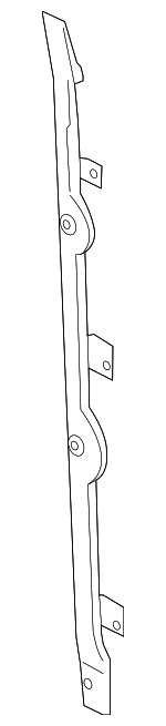 95B809573BYGRV - Body: Rear Bracket for Porsche: Macan Image