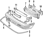 22537741 - Electrical: License Bracket for GM Image
